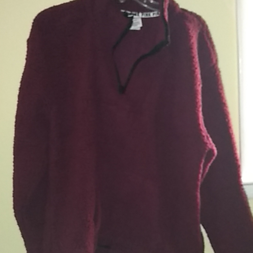 Nwot! Victoria Secret Sherpa Quarter-Zip Sweater